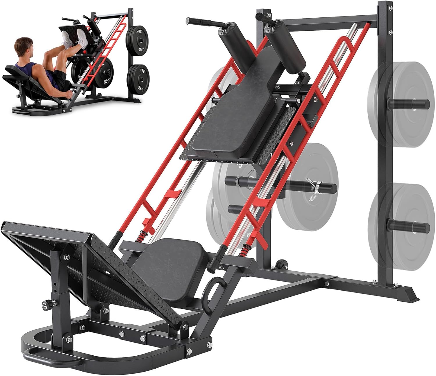 Dripex Leg Press & Hack Squat Combo